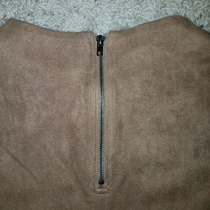 Chloe K Dresses - NWOT Light Brown Suede Dress Chloe K Dresses - NWOT Light Brown Suede Dress